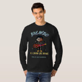 Dia de muertos Bailando se curan las penas Kids Ba T-shirt (Voorkant volledig)