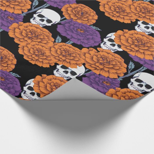 Día de muertos cadeaupapier (Hoek)