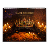 Día de Muertos Calendar 2026 Kalender (Hoes)