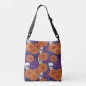 Día de muertos crossbody tas (Achterkant)