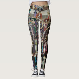Día de Muertos (Dag van de doden) leggings