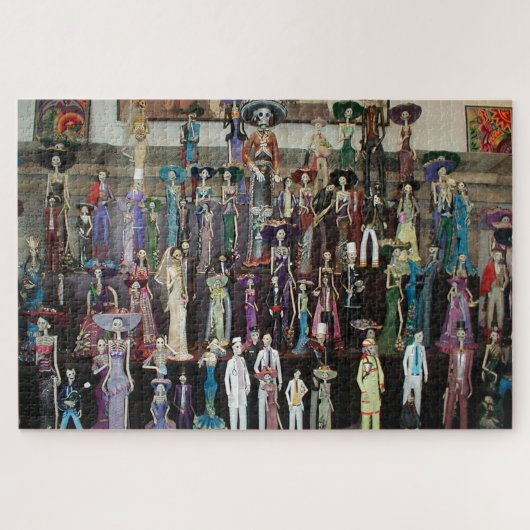 Día de Muertos (Dag van de doden) puzzel (Horizontaal)