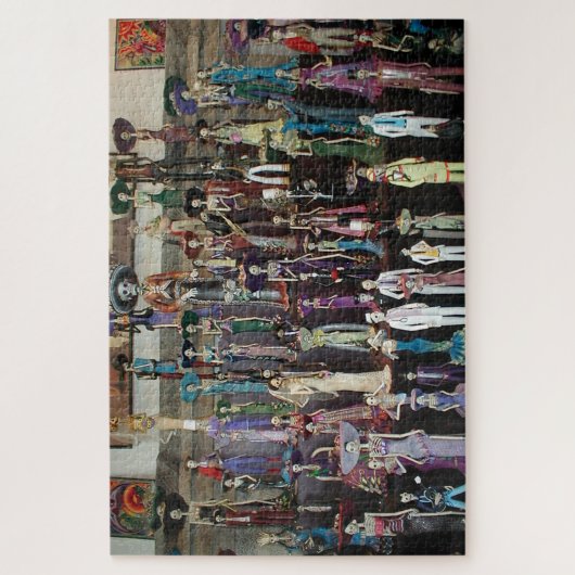 Día de Muertos (Dag van de doden) puzzel Legpuzzel (Verticaal)