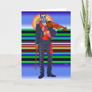 Día de Muertos/Dag van de dood Kaart