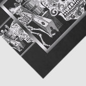 Día de Muertos/Dag van de dood Tissuepapier (Detail)