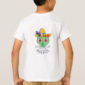 Dia De Muertos - Dag van het dode design T-shirt (Achterkant)