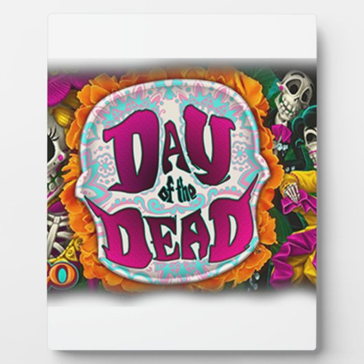 Día de Muertos Fotoplaat (Voorkant)