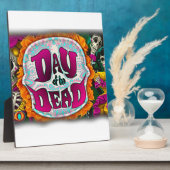 Día de Muertos Fotoplaat (Zijkant)