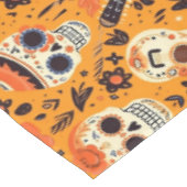 Dia de Muertos, gitaren en suikerschedels sinaasap Tafelkleed (Gekanteld)