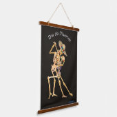 Dia de Muertos Hangend Wandkleed (Gebogen)