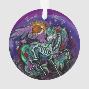 Día de Muertos Horse Ornament