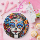 Dia de Muertos☠️ La Calavera Catrina Papieren Bordje (Feest)