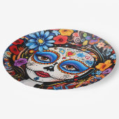 Dia de Muertos☠️ La Calavera Catrina Papieren Bordje (Gekanteld)