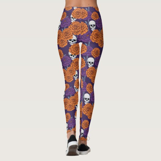 Día de muertos leggings (Achterkant)