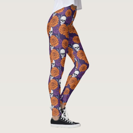 Día de muertos leggings (Rechts)