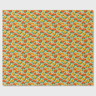 Dia de Muertos, Marigold Fiesta Cadeaupapier