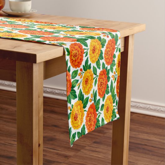 Dia de Muertos, Marigold Fiesta Korte Tafelloper (Voorbeeld)