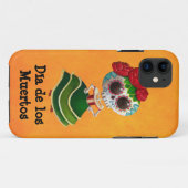 Dia de Muertos Mexican Miss Death Case-Mate iPhone Case (Achterkant (horizontaal))