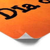 Dia de Muertos Mexican Miss Death Poster (Hoek)