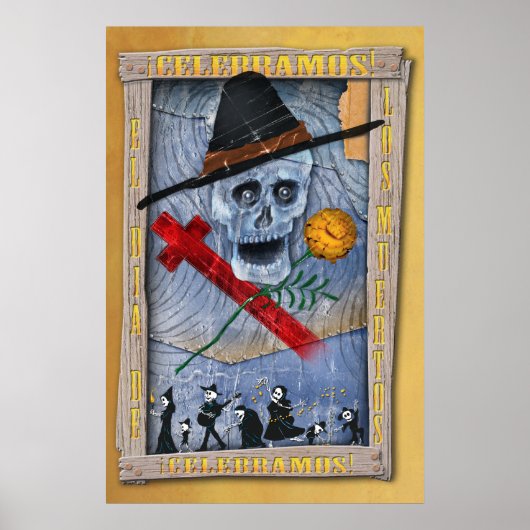 Dia De Muertos Poster (Voorkant)