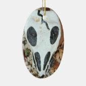 Dia de Muertos schilderde schedel Keramisch Ornament (Rechts)