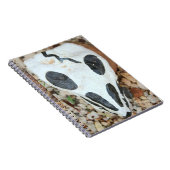 Dia de Muertos schilderde schedel Notitieboek (Rechterzijde)