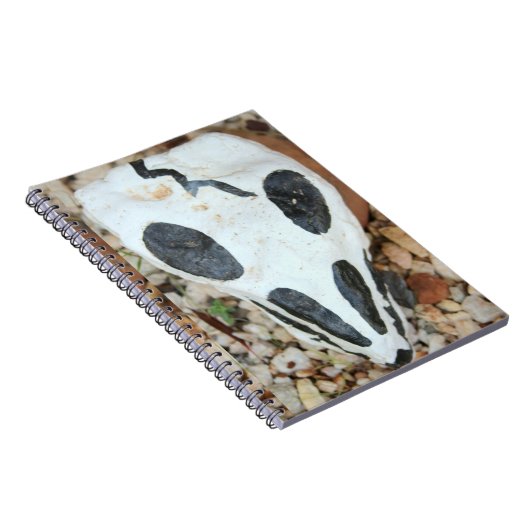 Dia de Muertos schilderde schedel Notitieboek (Rechterzijde)