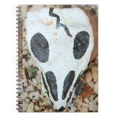 Dia de Muertos schilderde schedel Notitieboek (Voorkant)