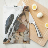 Dia de Muertos schilderde schedel Theedoek (Quarter Fold)