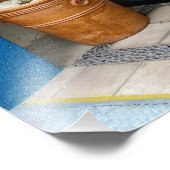 Dia de Muertos sculptuur in San Jose del Cabo Foto Afdruk (Hoek)