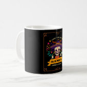 Dia de muertos Skull-dag van de doden Koffiemok (Voorkant links)