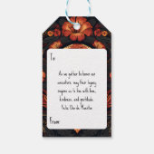 Dia de Muertos☠️ Suikerschedel Cadeaulabel (Achterkant)