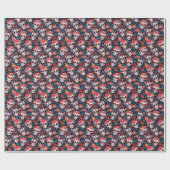 💀Día de Muertos, suikerschedels Cadeaupapier (Vlak)