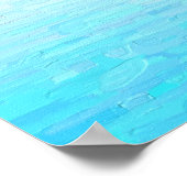 Dia de sol em alto mar poster (Hoek)