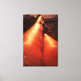 Dia de verão canvas afdruk