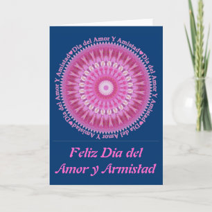 Dia del Amor y Armistad Zorg Feestdagen Kaart