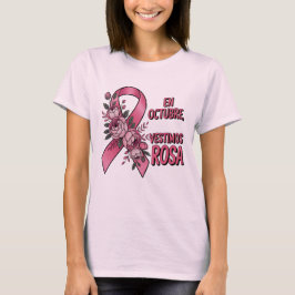 Día internacional del Cáncer de Mama T-shirt