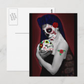 Dia los de Muertos Briefkaart (Voorkant / Achterkant)
