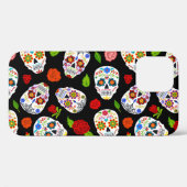 Dia Los Muertos: suikerschedels patroon. Case-Mate iPhone Case (Achterkant (horizontaal))