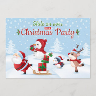 Dia over voor een kerstfeest kaart