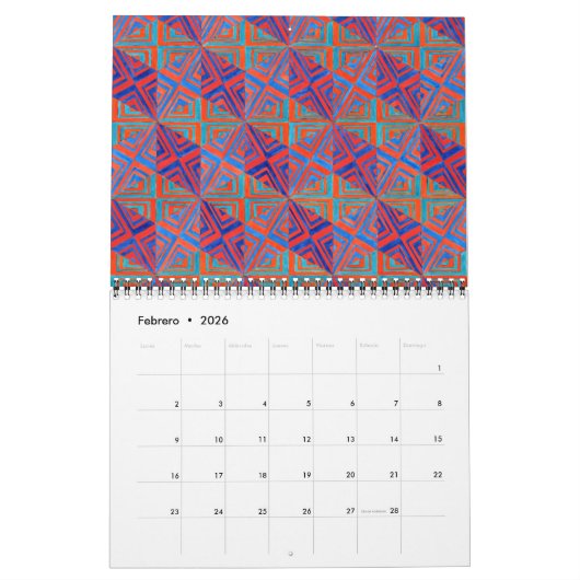 Día tras día kalender (Feb 2026)