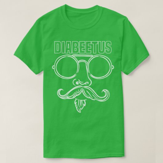 Diabeetus het bewustzijn t-shirt (Design voorkant)