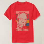 Diabeetus Wilford Brimley Stijl Design Pil T-shirt (Design voorkant)