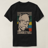 Diabeetus Wilford Brimley Stijl Ontwerp T-shirt (Design voorkant)