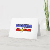 Diabetes All Star Kaart (Voorkant)