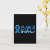 Diabetes Awareness Daughter of T1 T2 Kaart (Gele Bloem)