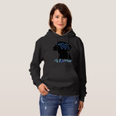 Diabetes Awareness Diabetic Warrior T1D Diabetic S Hoodie (Voorkant volledig)
