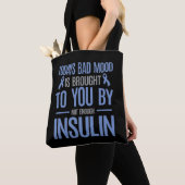 Diabetes Awareness Insulin Warrior Diabetic Tote Bag (Dichtbij)