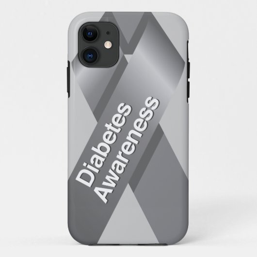 Diabetes Awareness iPhone case (Achterkant)