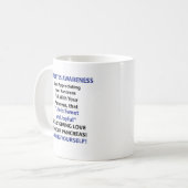 Diabetes Awareness Koffiemok (Voorkant links)